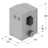 motor-subterraneo-gibidi-floor-02 Motor Industrial TAU BIG 25QI | 2500 kg | Inverter 230V Uso Industrial, Uso Continuo